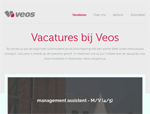 Tablet Screenshot of jobs.veos.be
